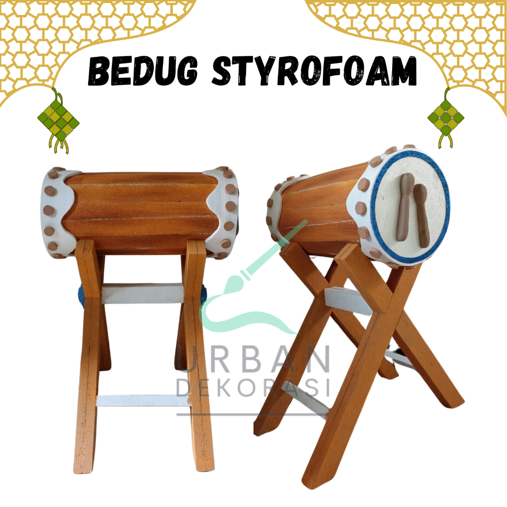 Bedug Styrofoam Ramadhan Bedug Dekorasi Ramadhan Ringan