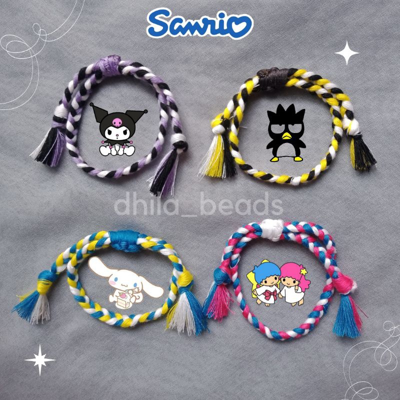 Gelang Benang Sanrio | Gelang Benang | Gelang Serut