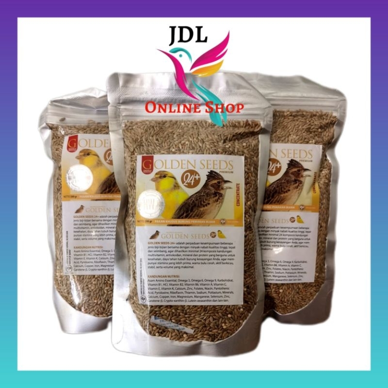 PAKAN BURUNG BRANJANGAN KENARI GOLDEN SEEDS PREMIUM HW