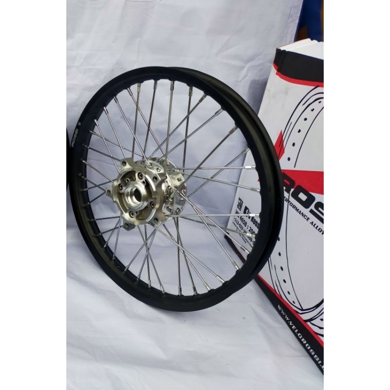 VELG ROSSI 140 RING 17 DEPAN TROMOL DEPAN AEROX155 N MAX OLD PCX150 LOKAL PCX 160 N MAX NEW