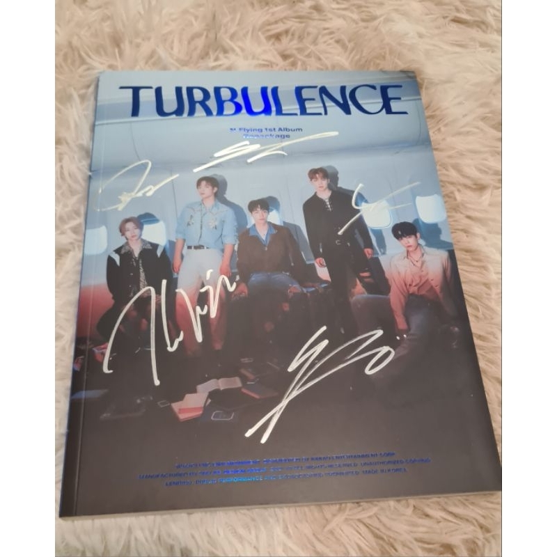 [READY STOCK] NFLYING 1ST ALBUM REPACKAGE - TURBULENCE SIGNED MWAVE