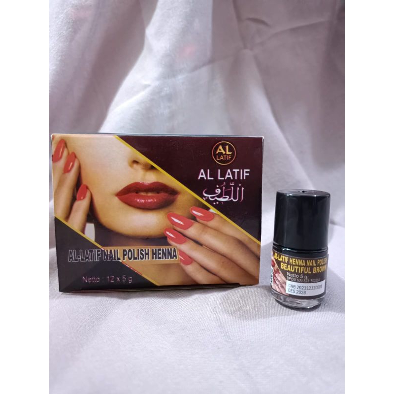 [Satuan] Al Latif Nail Polish Henna Bpom