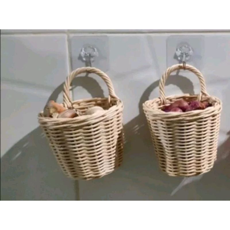 Keranjang rottan/keranjang telur/keranjang bawang