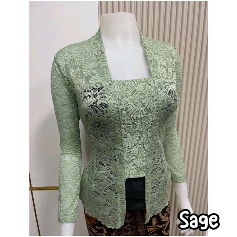 Grade Ori Kebaya Bali Semi Prancis Lengan Panjang