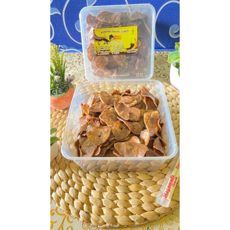

JUMBO KRIPIK PISANG LUMER RASA COKLAT BIKIN NAGIH