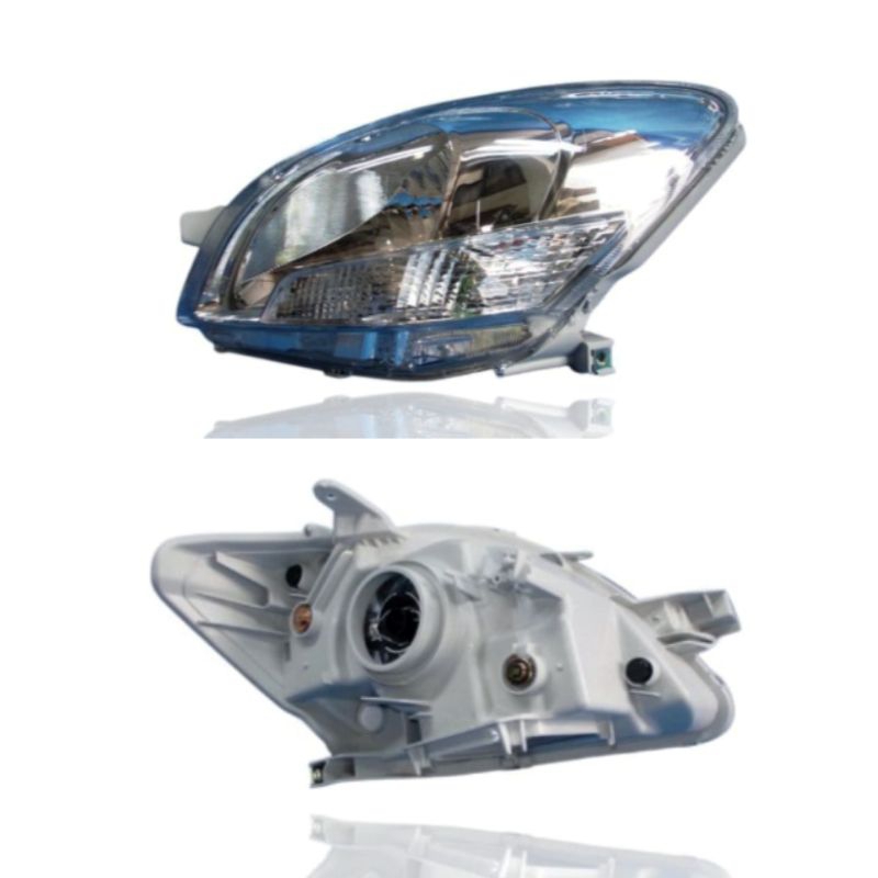 headlamp lampu depan vios gen 2 2007-2012