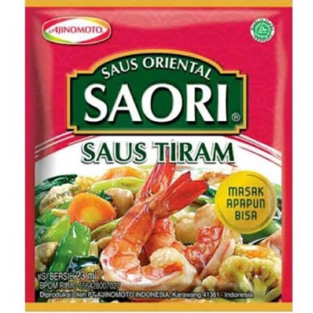 

saori saus tiram 23gr / penambah rasa