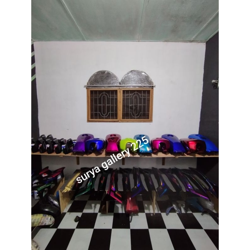 body set scorpio steko(scorpio tangki kotak)