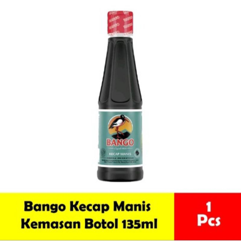 

kecap bango manis kemasan botol 135ml