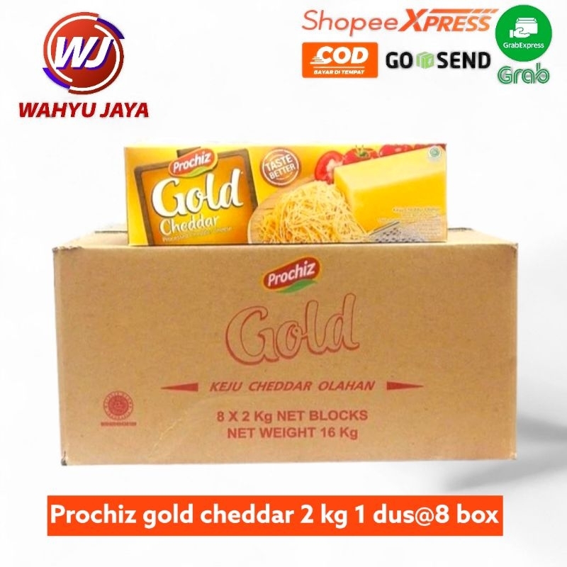 

prochiz gold cheddar 2 kg 1 dus @8 box