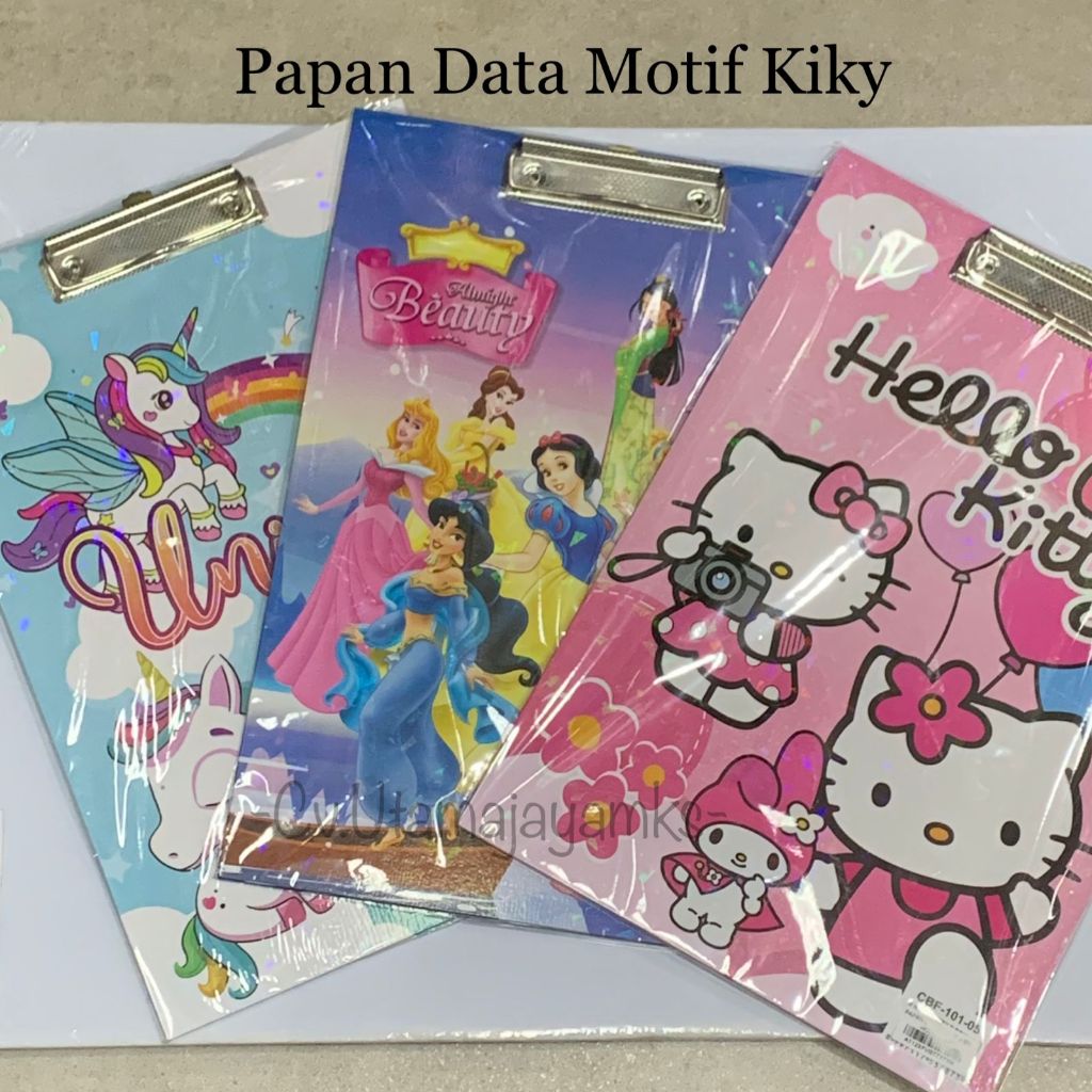 

PAPAN DATA MOTIF KARAKTER KIKY