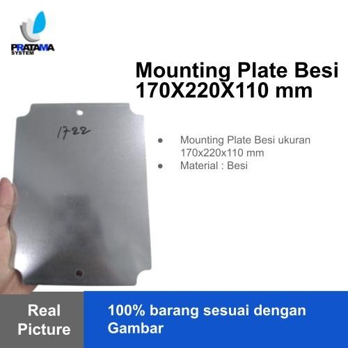 Mounting Plate Besi 170X220X110 mm