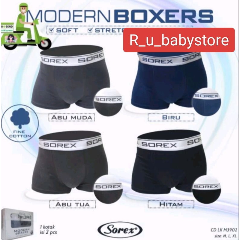 Celana Dalam Boxer pria Sorex