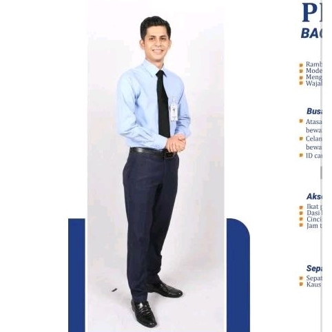 Bahan Kain Baju Pria ROYAL CLASSIC Untuk Seragam Bank Sumut Terbaru