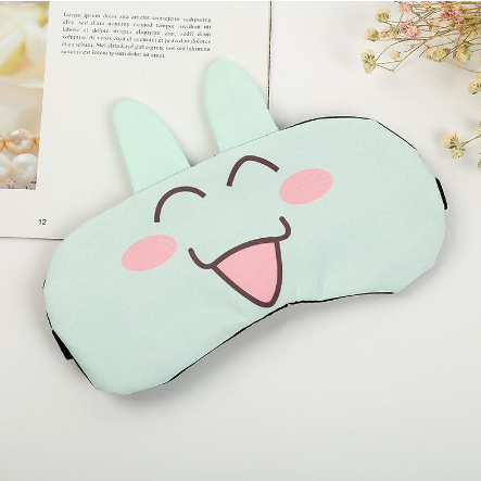 Penutup Mata BTS Ekspresi with Gel Dingin Lembut Masker Tidur Motif Lucu