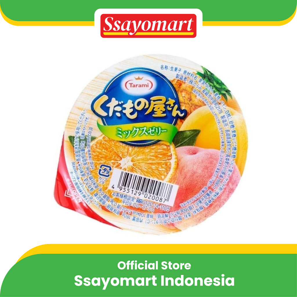 

Tarami Jeli Rasa Buah All Variant 160g ( Made in Japan )