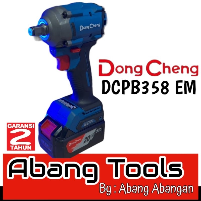 Impact Wrench Cordless Dongcheng DCPB358EM Fullset