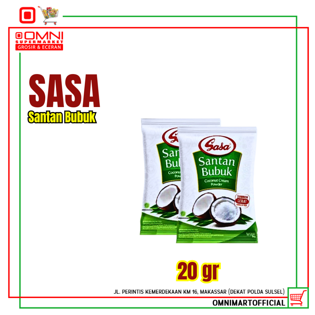 

SASA SANTAN BUBUK 20 GR