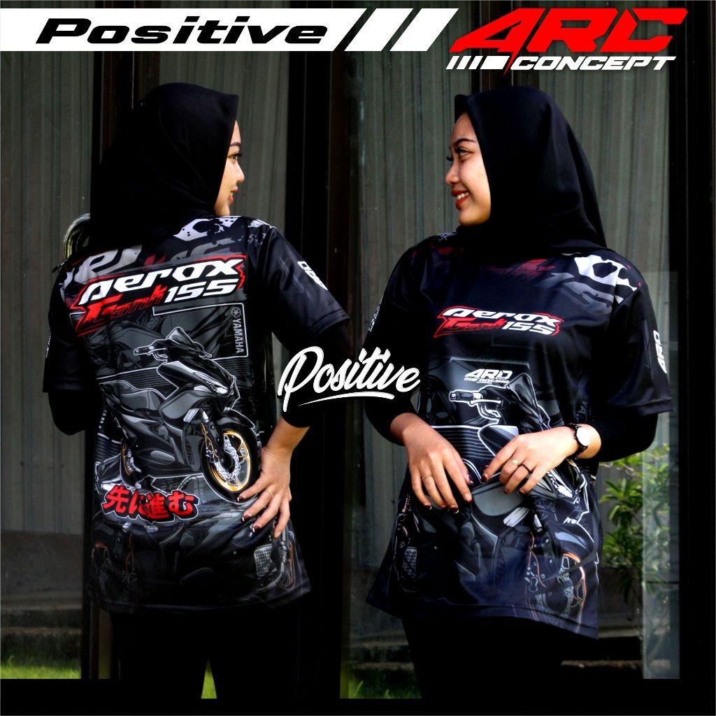 Jersey Aerox Gank - Kaos Jersey Komunitas Aerox