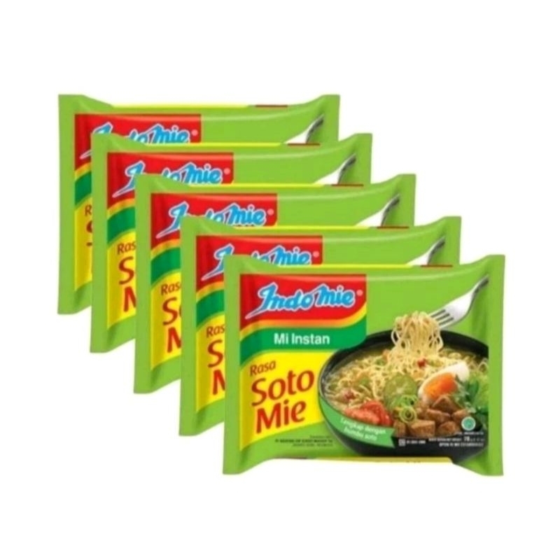 

PAKET INDOMIE SOTO ISI 5