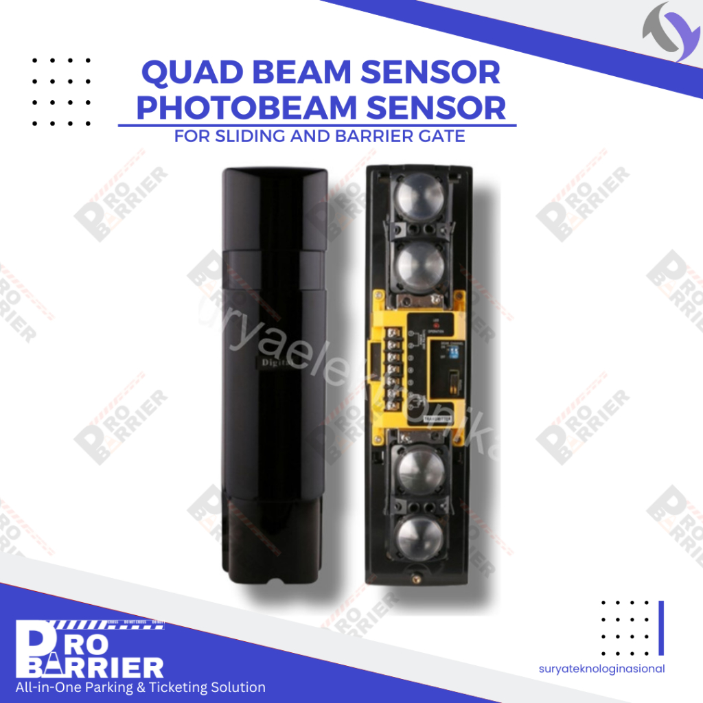 Photo Beam Quad Beam Sensor for Sliding & Barrier Gate - HX110HQ