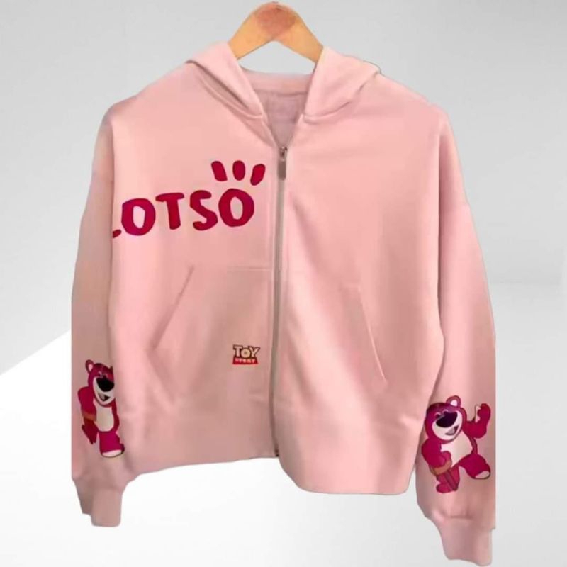 Sweater Crop Lotso Latso Strawberry Bear Toy Story