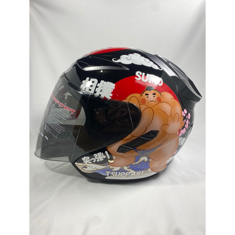 HELM NHK R1 SUMO ( DOUBLE VISOR )