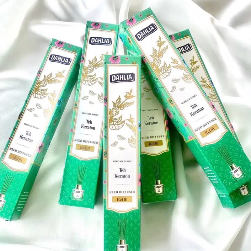 Dahlia Reed Diffuser Teh Keraton Refill 30ml DAHLIA REFILL REED SIFFUSER TEH KERATON