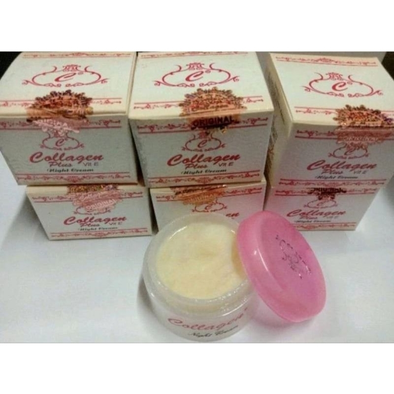 Collagen malam original/collagen cream malam