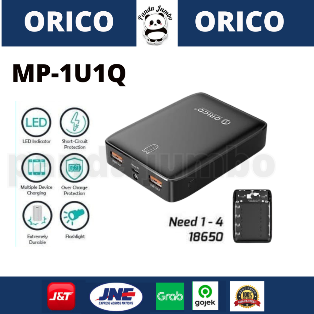 ORICO MP-1U1Q DIY Powerbank Case / Module QC 3.0 18 watt (PJ)