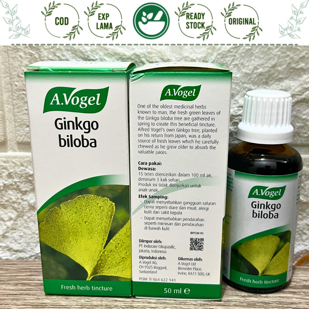 AVOGEL GINKGO BILOBA 50ML A VOGEL A.VOGEL GINGKO