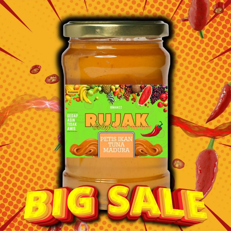 

Paket petis Madura 1kg petis tuna premium mantap 100%