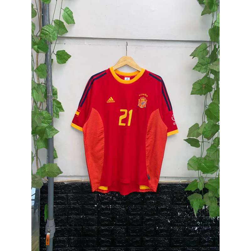 Jersey retro vintage spanyol spain world cup 2002 original
