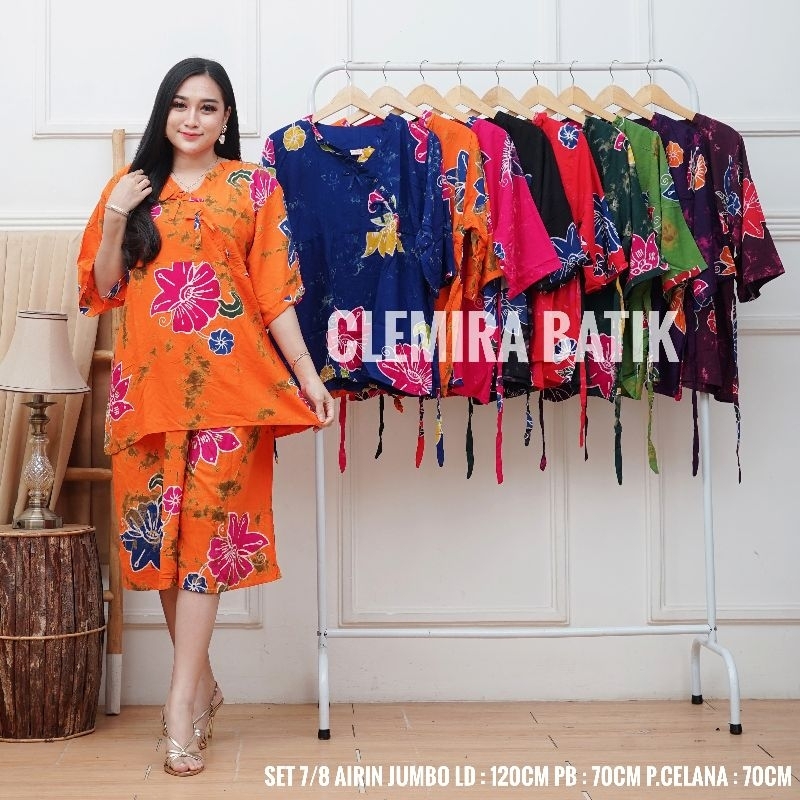 Phoci Setelan ⅞ Kimono Wanita Kekinian/Setelan ABG Dewasa/Setelan Wanita Termurah Premium Original/C