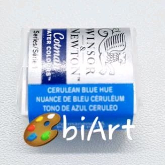 

Cat Air Cotman Water Colour Cerulean Blue Hue Half Pan Winsor & Newton