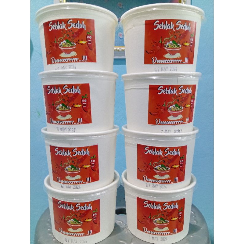 

Seblak seduh |Seblak cup|Seblak instan