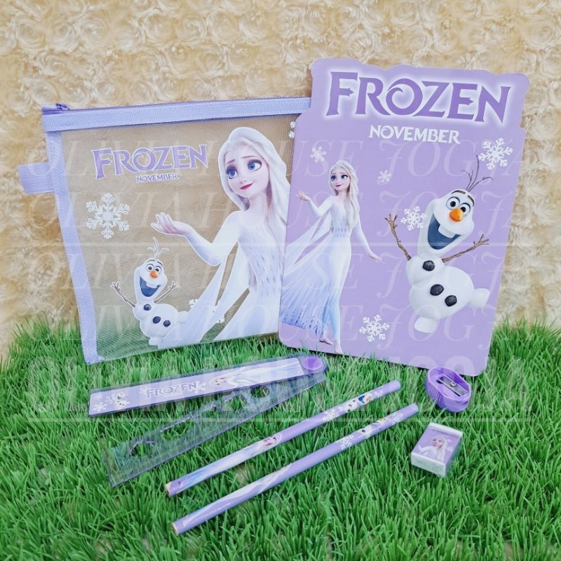 

Stationary Set Frozen Elsa Ungu Pouch Jaring 7in1 L Pouch Stationary Set Frozen Elsa Ungu L