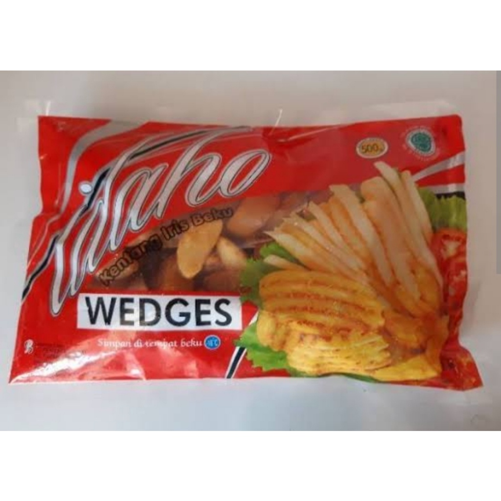 

Idaho Wedges (Pedas) 500gr (Tahan suhu ruangan 3hari)