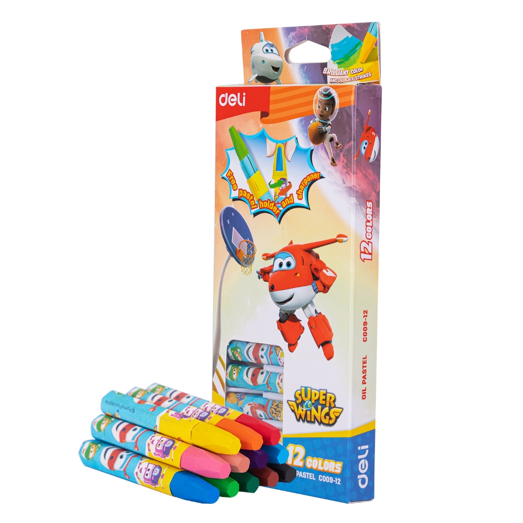 

DELI CRAYON 12 WARNA C009-12