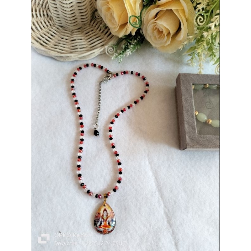 Kalung kristal Tridatu omkara  (dewa dewa)
