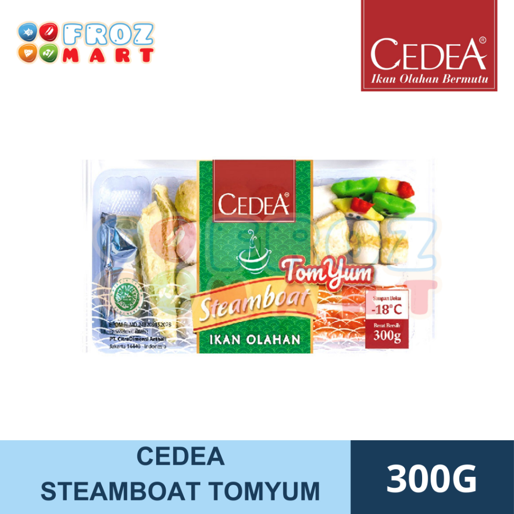 

Cedea Steamboat Bumbu Tomyum 300gr/free Bumbu Tomyum dalam kemasan/ Cedea