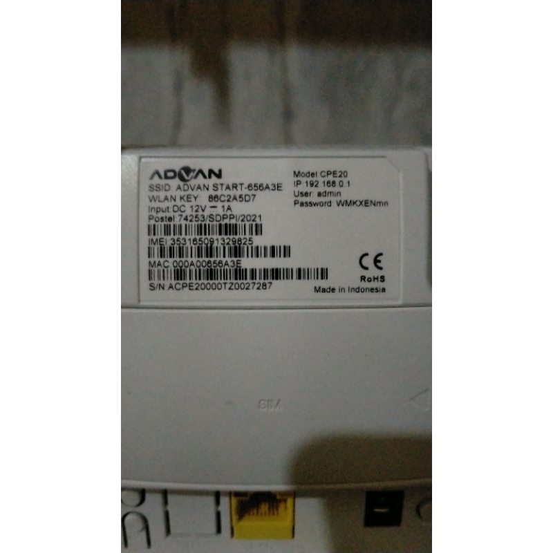 modem advan cpe20