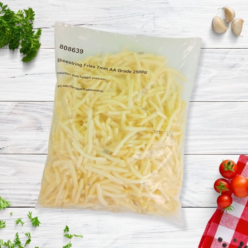 

French Fries Kentang Goreng Shoestring Aviko 2.5kg