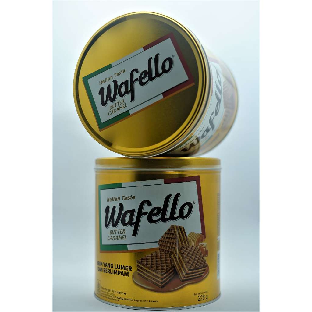 

Wafello Italian Caramel 228gr Kaleng (Exp Desember 2024)