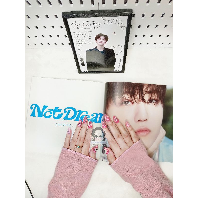 (Baca Deskripsi) Press On Nails Fake Nails NCT Dream Jaemin