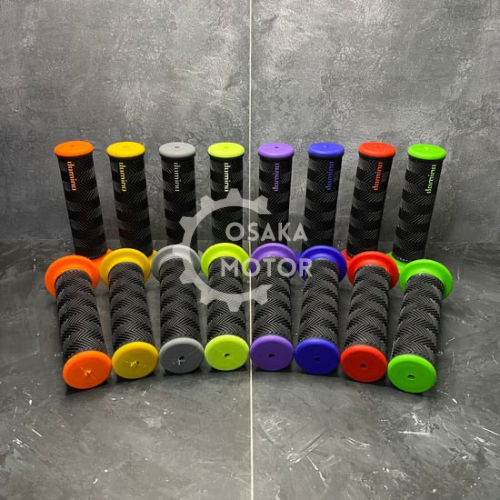 Handgrip Handfat Sarung Gas Motor Domino Ulir Universal Sepeda Motor Beat Vario Nmax PCX Supra Scoop