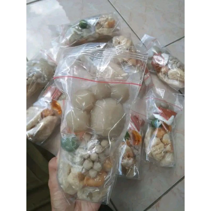 

BASO ACI ENAK /5 BUNGKUS/BASO ACI JUMBO