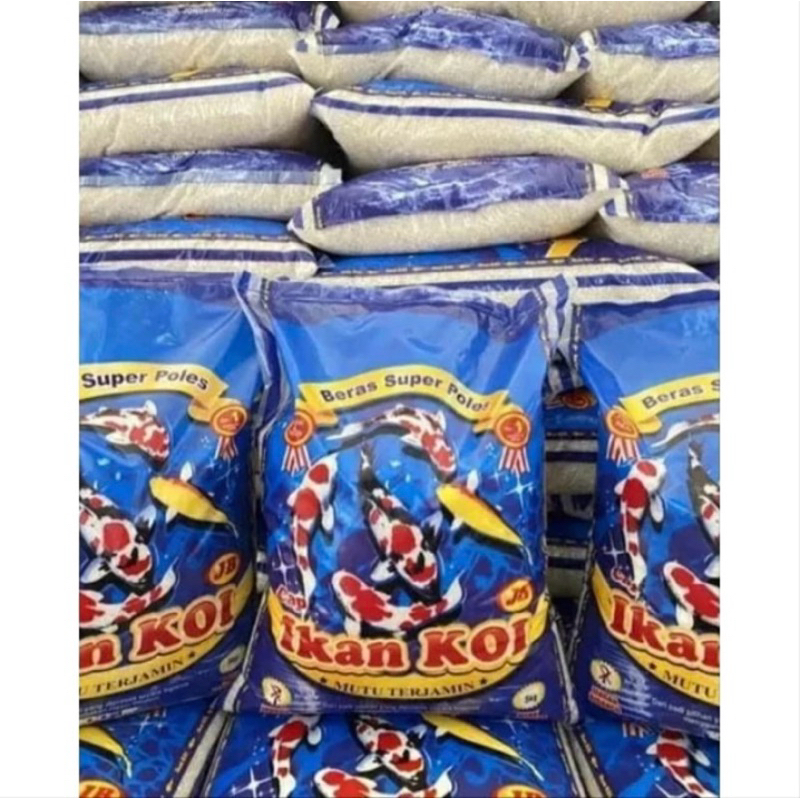 

Beras koi biru 5 kg