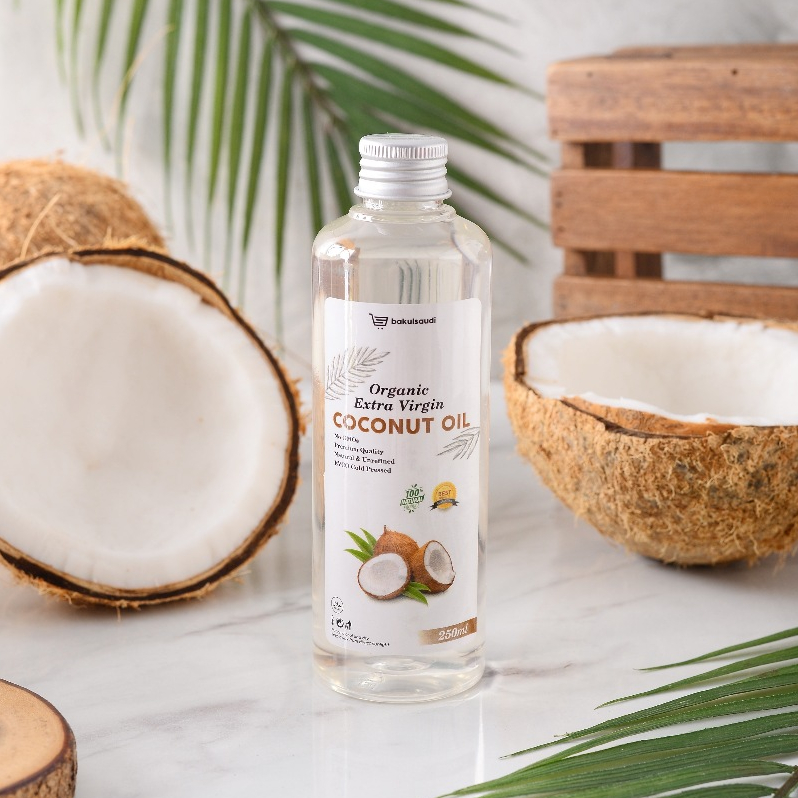 

KTr190 Minyak Kelapa Murni Organik 100% Ekstra Virgin Organic Extra Virgin Coconut Oil ColdPressed
