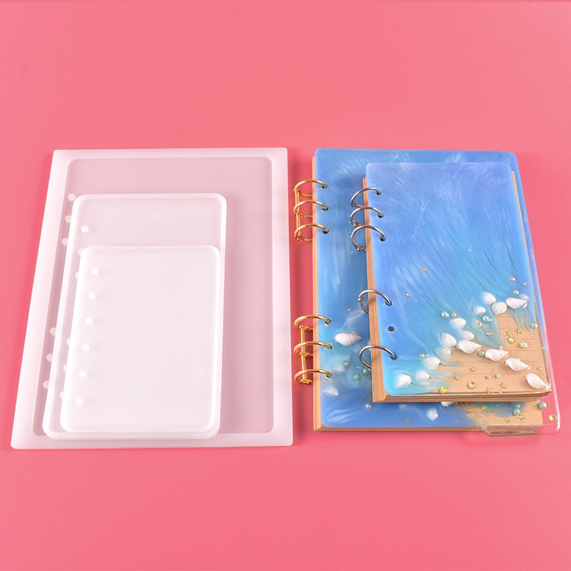 

Cetakan Resin Silikon Notebook ukuran A5 A6 A7 Dengan Kertas